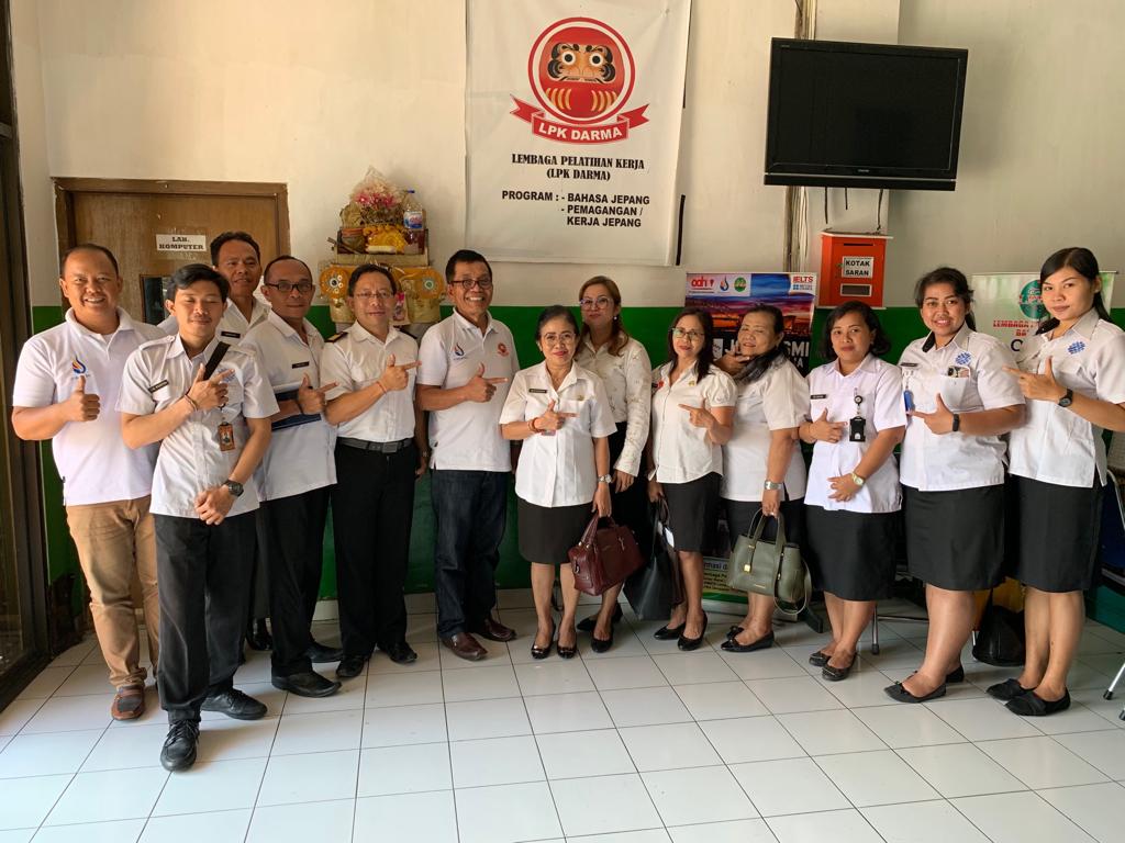 visitasi pelaksanaan program pelatihan di lpks DARMA