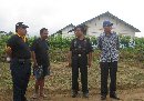 DISNAKERTRANSSOS TINJAU LOKASI TRANSMIGRASI DI LANDONO