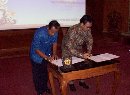 PENANDATANGANAN MOU ANTARA PEMERINTAH KOTA DENPASAR DENGAN PPTKIS