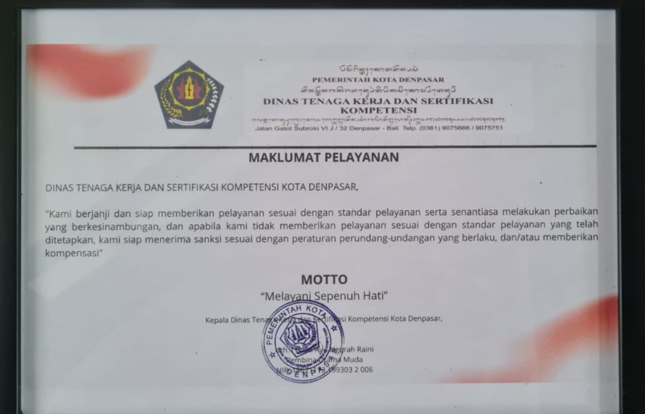 Maklumat pelayanan