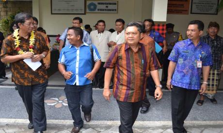 Karang Taruna Dauh Puri Wakil Bali  Dinilai Tim Pusat