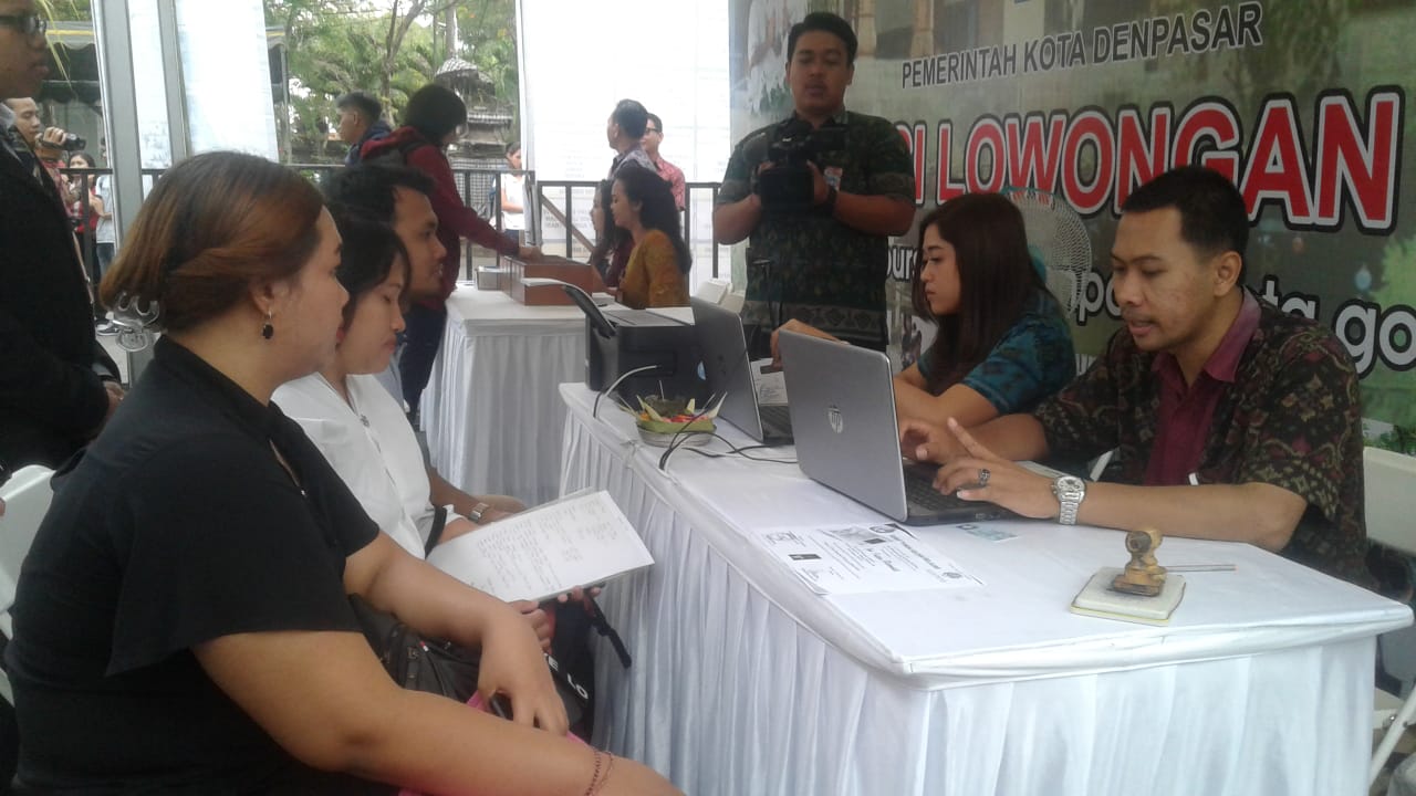 JOB FAIR KOTA DENPASAR RESMI DIBUKA TERSEDIA 2.888 LOWONGAN KERJA