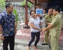 Disnakertransos Kota Serahkan Bantuan TTG Berupa Seperangkat Mesin Pengolahan Susu Kedelai
