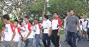 Menyambut hari Anak Nasional 14  Anak Panti  Asuhan Adakan Gerak Jalan